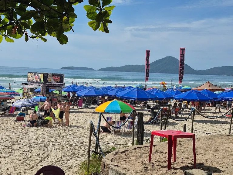 Praia Grande, em Ubatuba